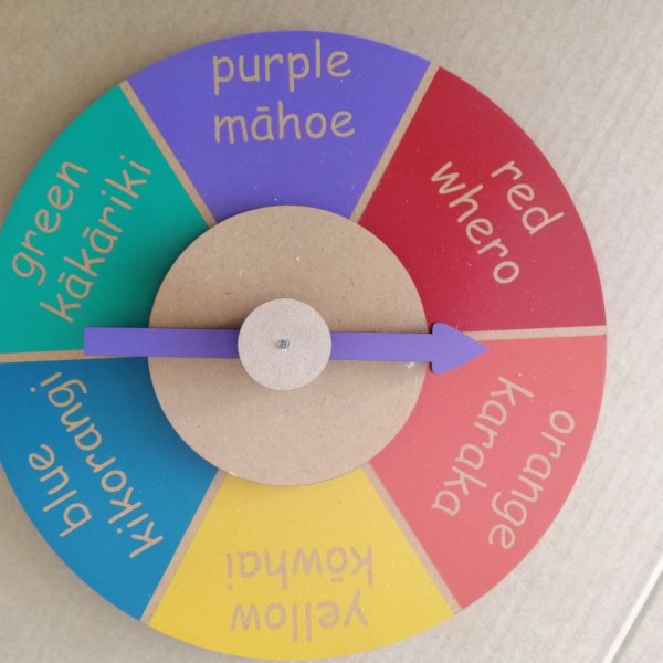 random wheel spinner colour